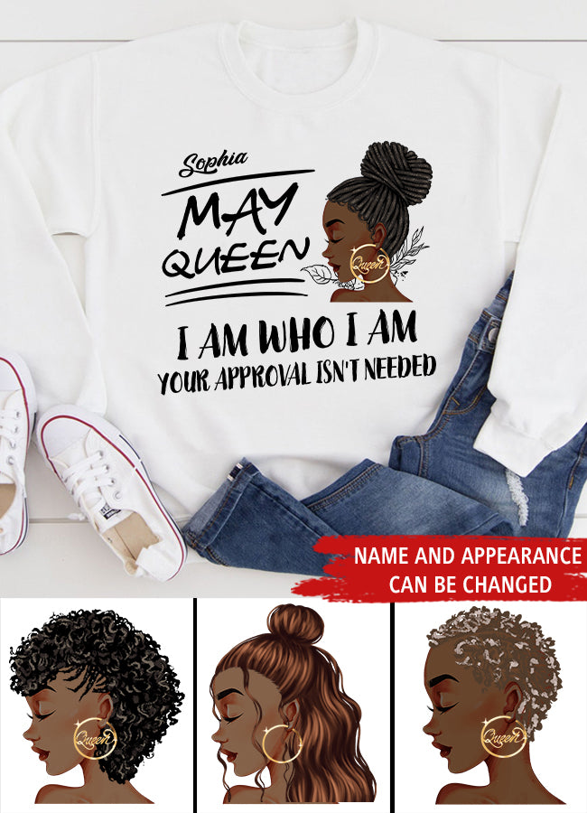 May Birthday Shirt, Custom Birthday Shirt, Queens Born In May, May Birthday Gifts, May Shirts For Woman