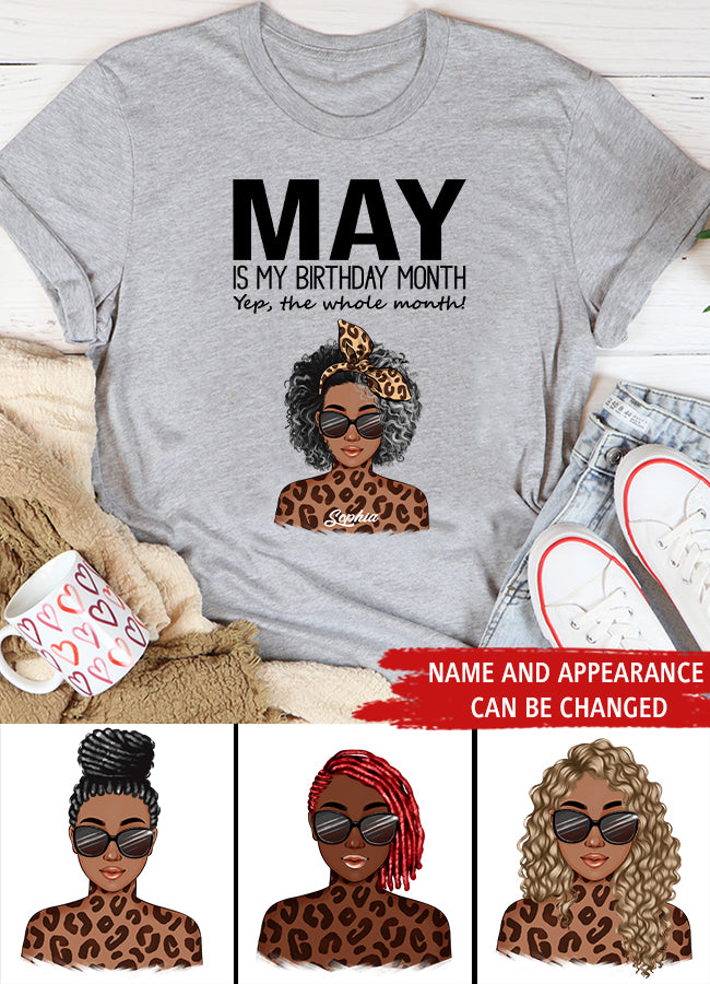 May Birthday Shirt, Custom Birthday Shirt, Queens Born In May, May Birthday Gifts, May Shirts For Woman