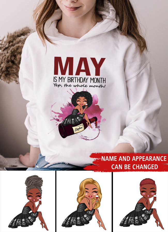 May Birthday Shirt, Custom Birthday Shirt, Queens Born In May, May Birthday Gifts, May Shirts For Woman