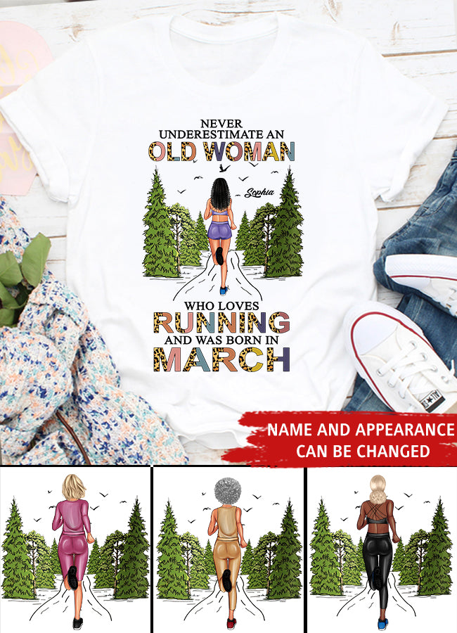 March Birthday Shirt, Custom Birthday Shirt, Queens Born In March, March Birthday Gifts, March shirts for Woman, Custom running shirts, Birthday running shirt