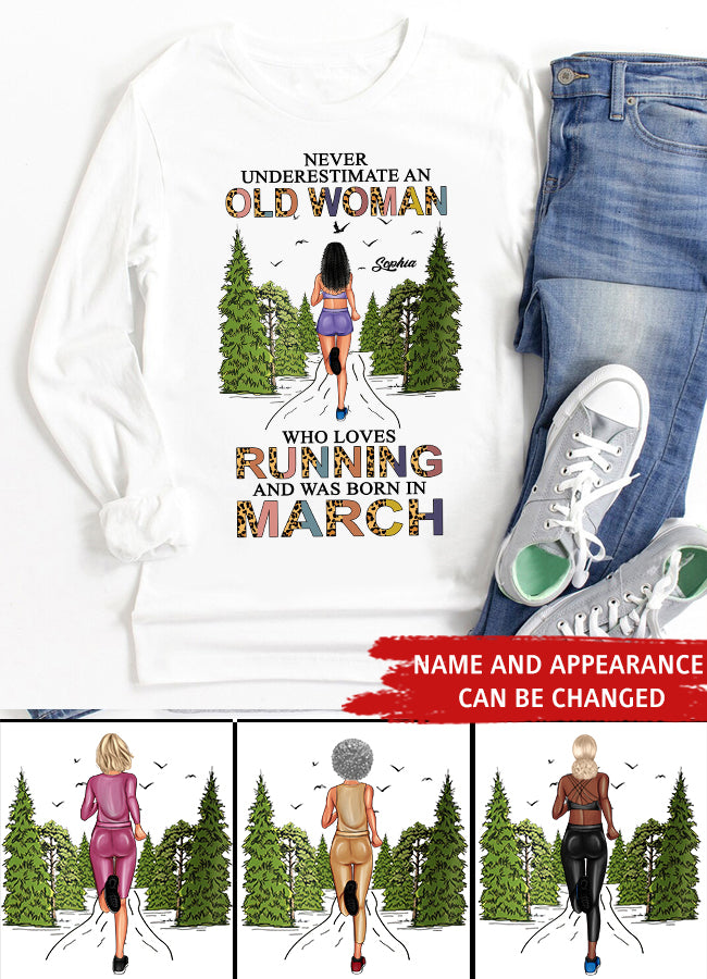 March Birthday Shirt, Custom Birthday Shirt, Queens Born In March, March Birthday Gifts, March shirts for Woman, Custom running shirts, Birthday running shirt