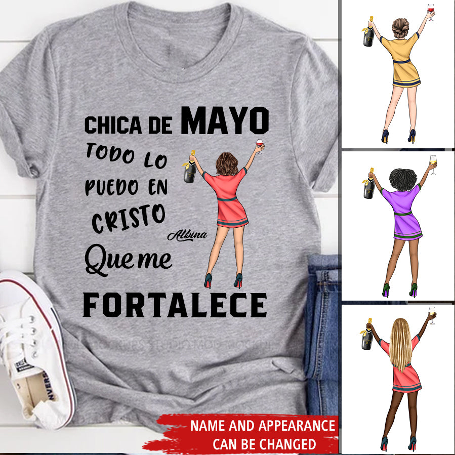 Camisa De Cumpleaños De Mayo, Camisa De Cumpleaños Personalizada, Reinas Nacidas En Mayo, Regalos De Cumpleaños De Mayo, Camisas De Mayo Para Mujeres