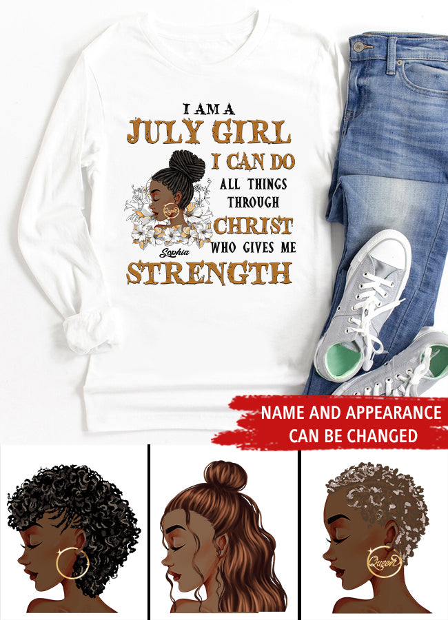 July Birthday Shirt, Custom Birthday Shirt, Queens Born In July, July Birthday Gifts, July Shirts For Woman