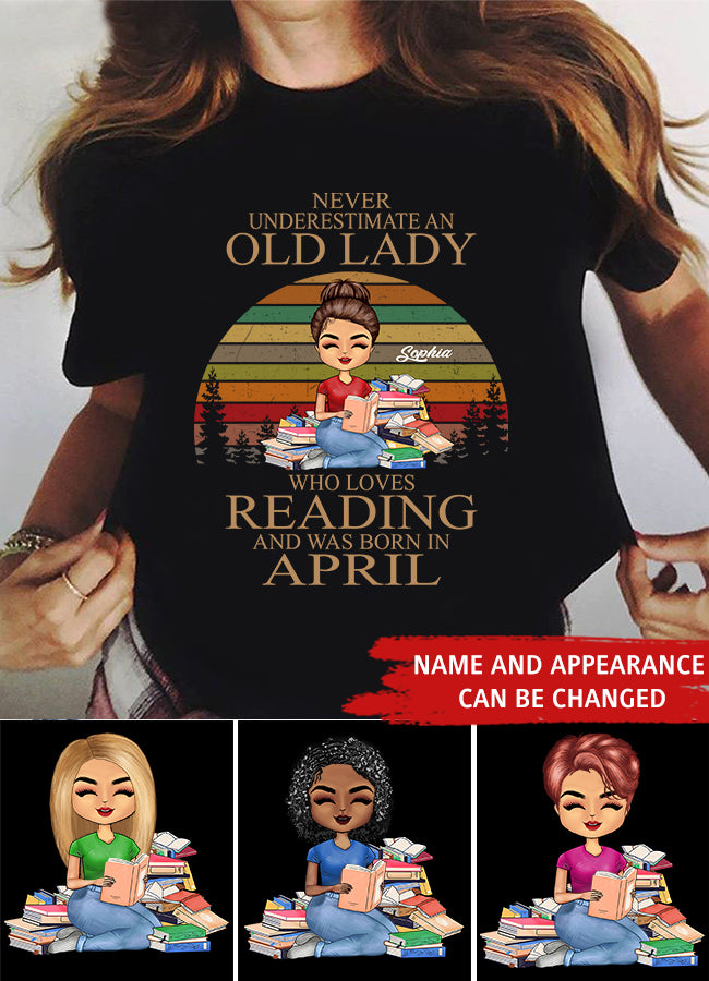 April Birthday Shirt, Custom Birthday Shirt, Queens Born In April, April Birthday Gifts, April shirts for Woman