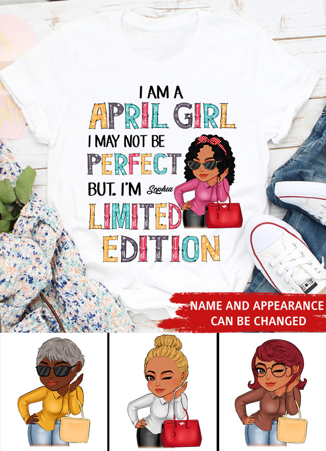 April Birthday Shirt, Custom Birthday Shirt, Queens Born In April, April Birthday Shirts For Woman, April Birthday Gifts