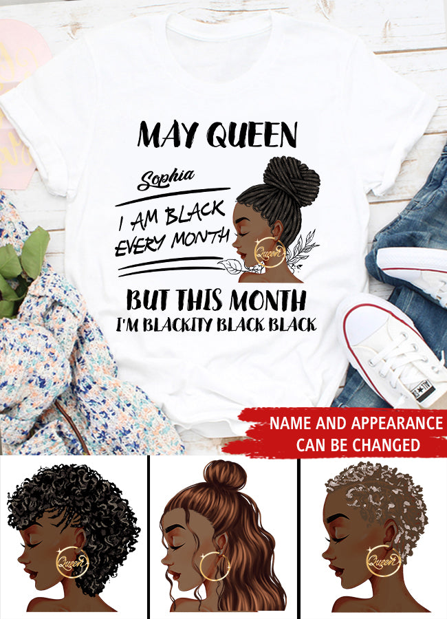 May Birthday Shirt, Custom Birthday Shirt, Queens Born In May, May Birthday Gifts, May Shirts For Woman