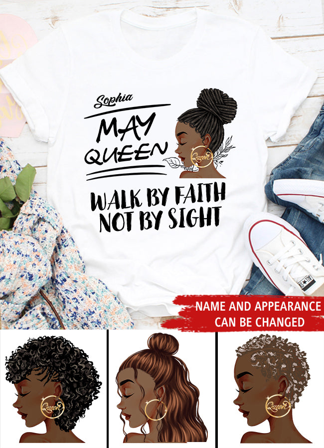 May Birthday Shirt, Custom Birthday Shirt, Queens Born In May, May Birthday Gifts, May Shirts For Woman