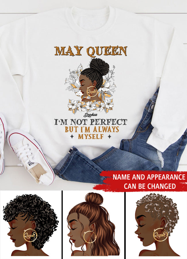 May Birthday Shirt, Custom Birthday Shirt, Queens Born In May, May Birthday Gifts, May Shirts For Woman