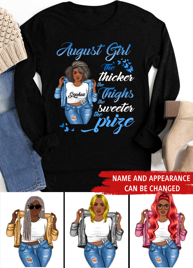 August Birthday Shirt, Custom Birthday Shirt, Queens Born In August, August Birthday Shirts For Woman, August Birthday Gifts