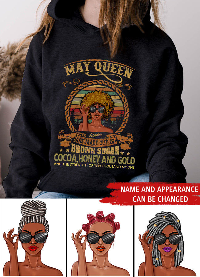 May Birthday Shirt, Custom Birthday Shirt, Queens Born In  May, May Birthday Gifts,  May Birthday Gifts