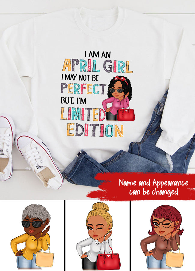 April Birthday Shirt, Custom Birthday Shirt, Queens Born In April, April Birthday Shirts For Woman, April Birthday Gifts