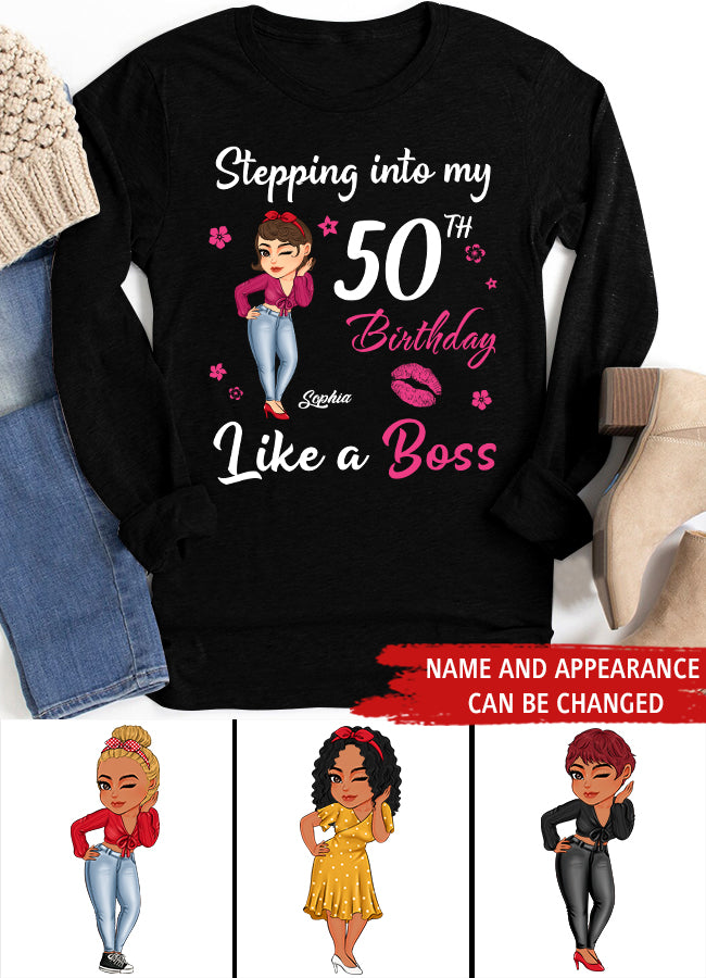 50th Birthday Shirts, Custom Birthday Shirts, Turning 50 Shirt, Gifts For Women Turning 50, 50 And Fabulous Shirt, 1972 Shirt, 50th Birthday Shirts For Her