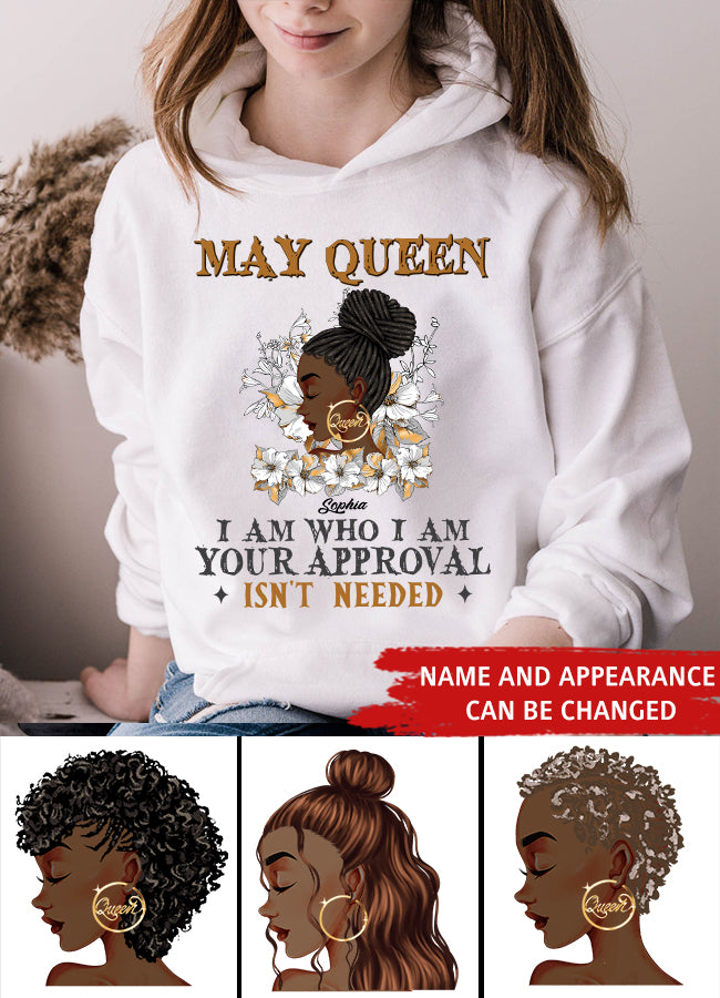 May Birthday Shirt, Custom Birthday Shirt, Queens Born In May, May Birthday Gifts, May shirts for Woman