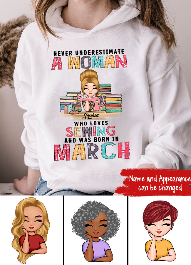 March Birthday Shirts, Custom Birthday Shirt, A Queen Was Born In March, March Birthday Gifts, March Birthday Shirts For Women