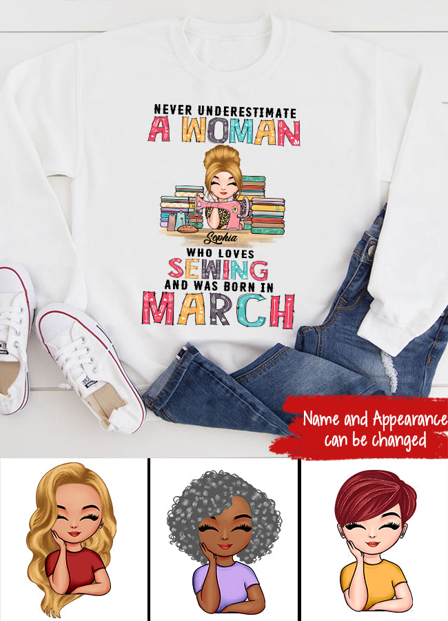 March Birthday Shirts, Custom Birthday Shirt, A Queen Was Born In March, March Birthday Gifts, March Birthday Shirts For Women