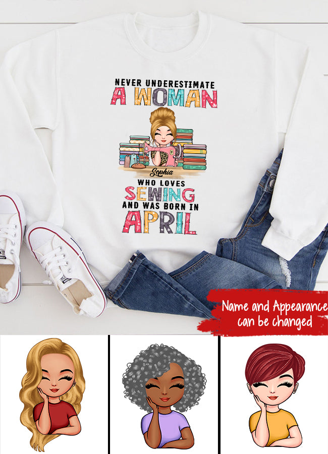 April Birthday Shirt, Custom Birthday Shirt, Queens Born In April, April Birthday Gifts, April Birthday Gifts