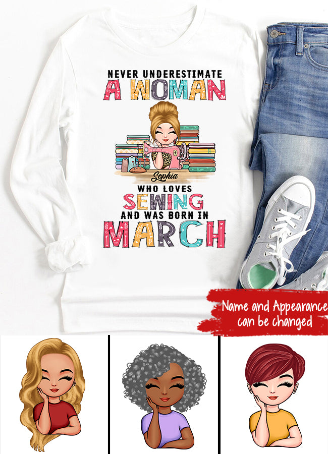 March Birthday Shirts, Custom Birthday Shirt, A Queen Was Born In March, March Birthday Gifts, March Birthday Shirts For Women