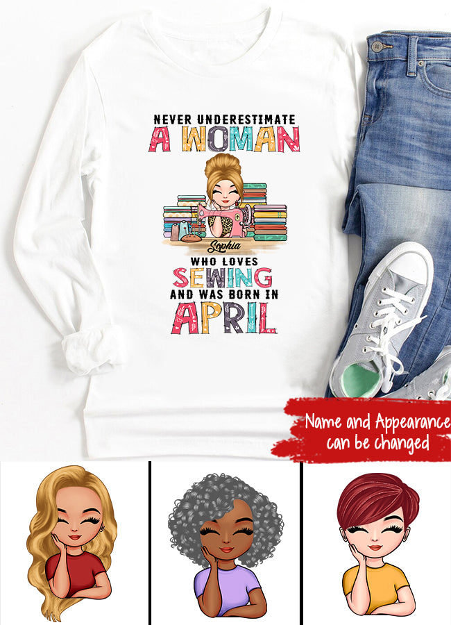 April Birthday Shirt, Custom Birthday Shirt, Queens Born In April, April Birthday Gifts, April Birthday Gifts