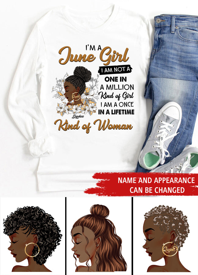 June Birthday Shirt, Custom Birthday Shirt, Queens Born In June, June Birthday Shirts For Woman, June Birthday Gifts