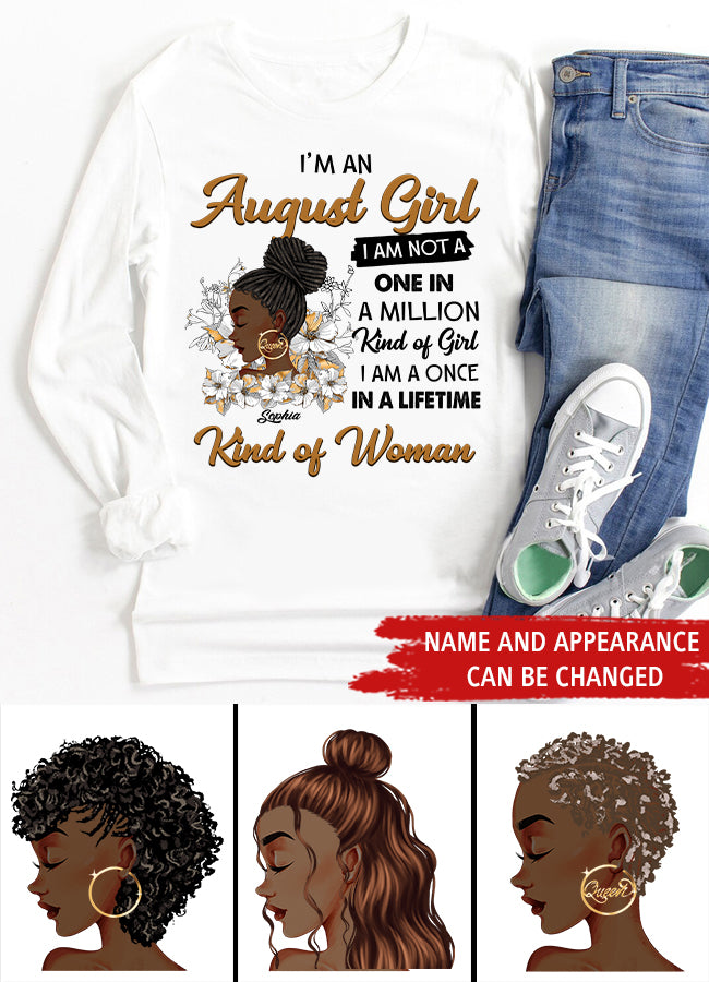 August Birthday Shirt, Custom Birthday Shirt, Queens Born In August, August Birthday Shirts For Woman, August Birthday Gifts