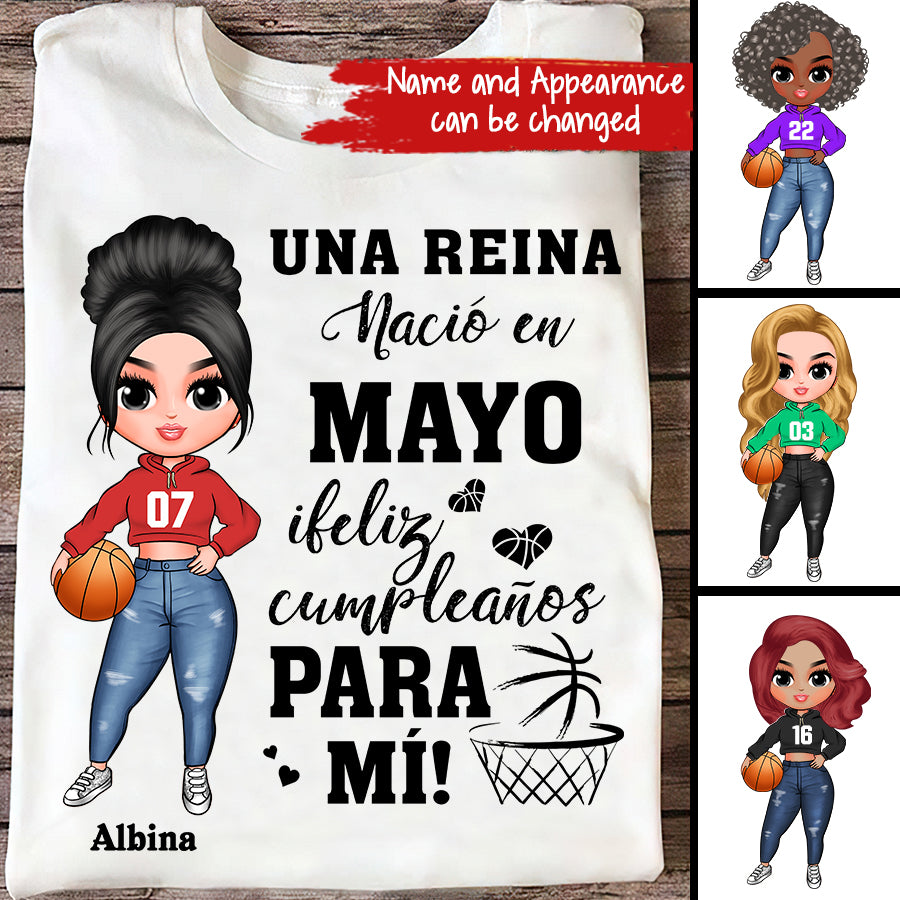 Camisa De Cumpleaños De Mayo, Camisa De Cumpleaños Personalizada, Reinas Nacidas En Mayo, Regalos De Cumpleaños De Mayo, Camisas De Mayo Para Mujeres