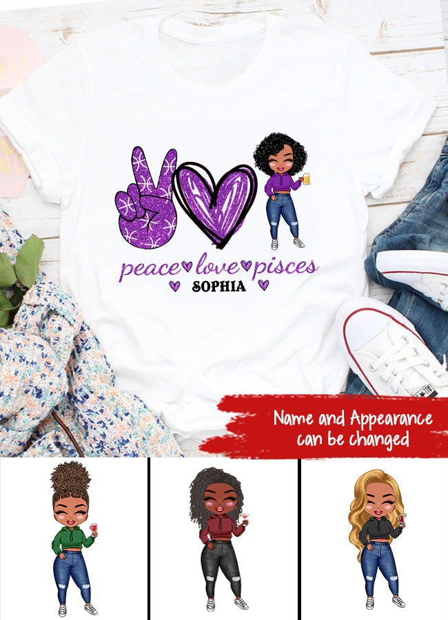 Pisces Birthday Shirt, Custom Birthday Shirt, Queens Born In Pisces, Pisces Birthday Gifts, Pisces Shirts For Woman