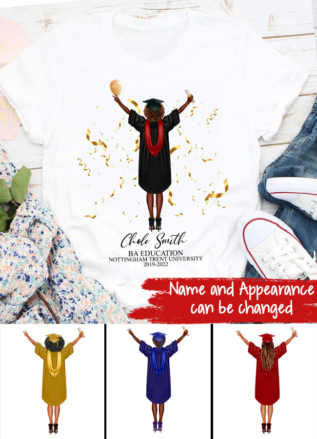 Graduation Gift,Personalised Print,Congratulations,Class of 2022 Grad Gift for daughter,granddaughter,Best Friends, Acrylic Plaque and Stand