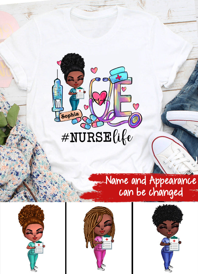 Nurse Nutrition Facts - Personalized Shirt - Gift For Doctor &amp; Nurse