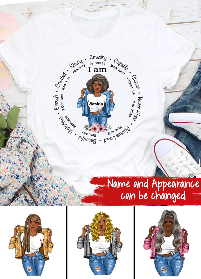 I am Inspiration Shirt, Bible Verse Shirt, Inspirational Shirt