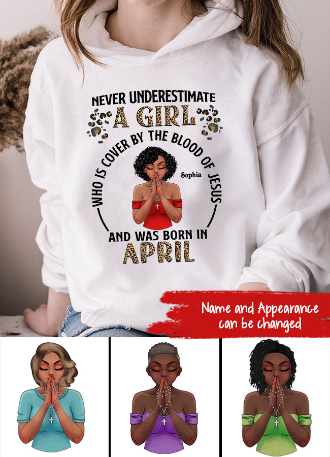 April Birthday Shirt, Custom Birthday Shirt, Queens Born In April, April Birthday Gifts, April shirts for Woman