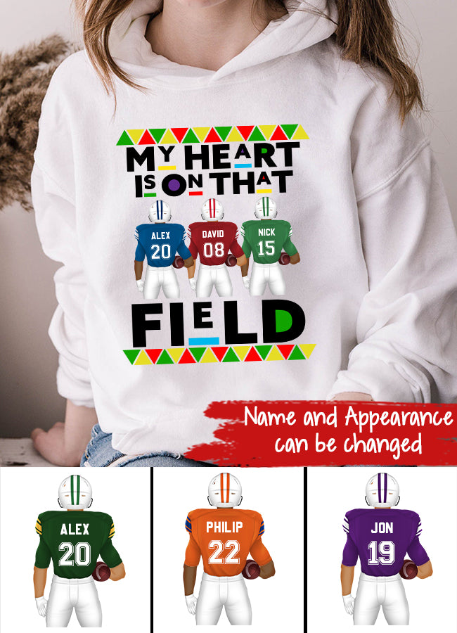 My Heart Is On That Field Shirt, Field Shirt, Game Shirt, Game Day Shirt, Baseball Shirt, Baseball T shirt.