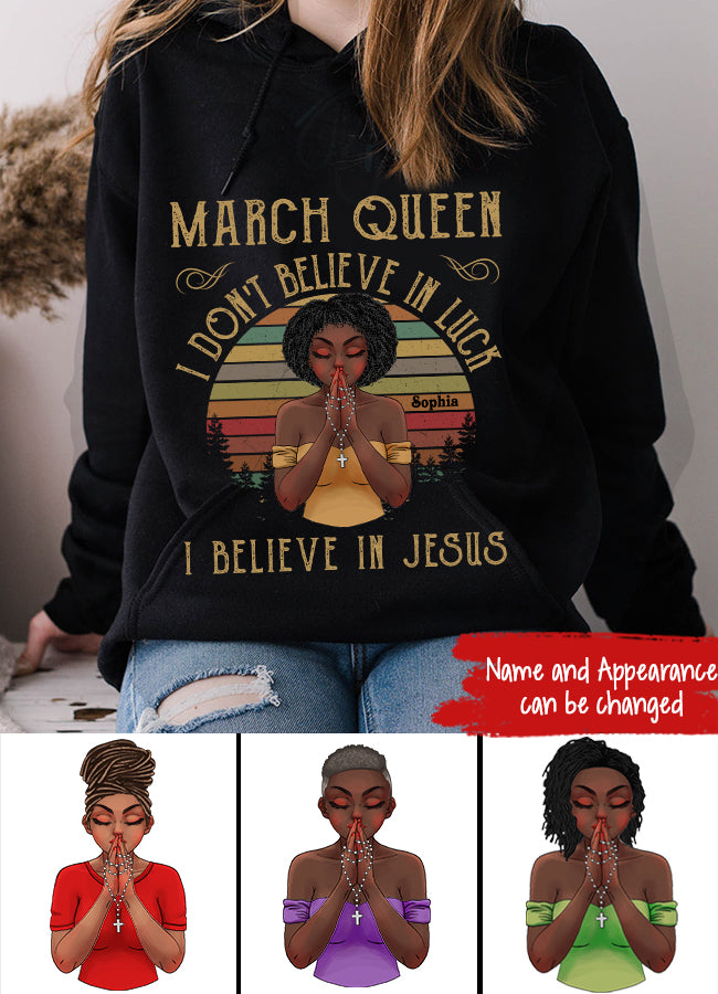 March Birthday Shirt, Custom Birthday Shirt, Queens Born In March, March Birthday Gifts, March shirts for Woman