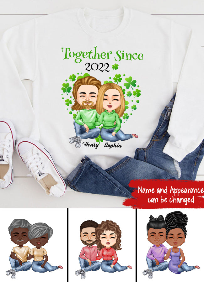 Together Patrick Day Shirt, St. Patricks Day Shirt, Shamrock Lucky Lips, Four Leaf Clover, Shamrock Shirts, Patrick‘s Day, Irish Tshirt