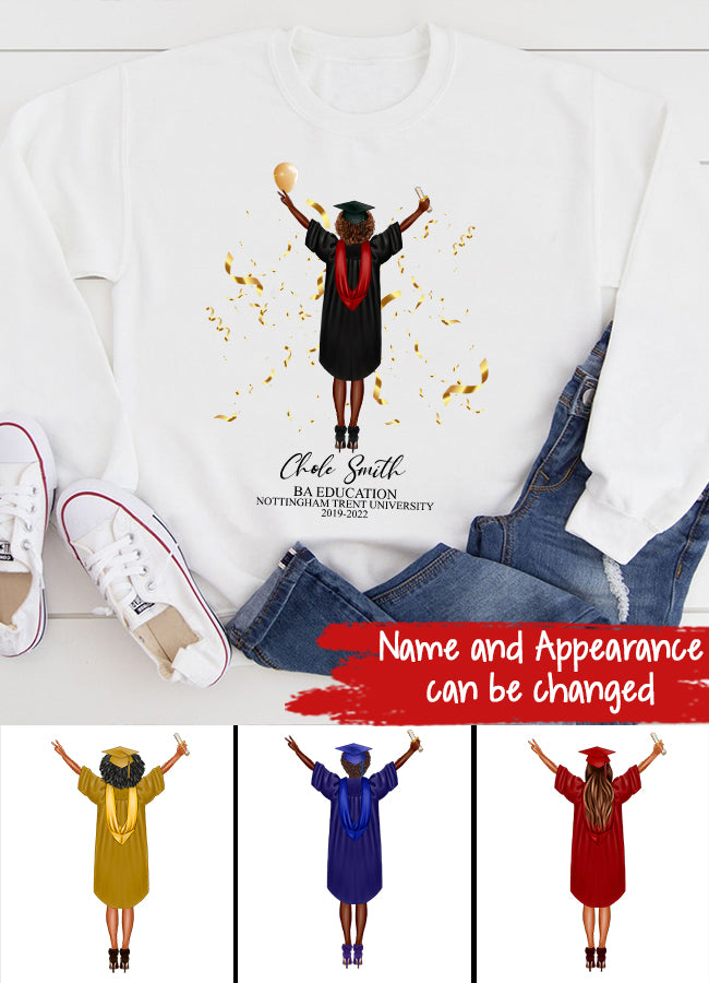 Graduation Gift,Personalised Print,Congratulations,Class of 2022 Grad Gift for daughter,granddaughter,Best Friends, Acrylic Plaque and Stand