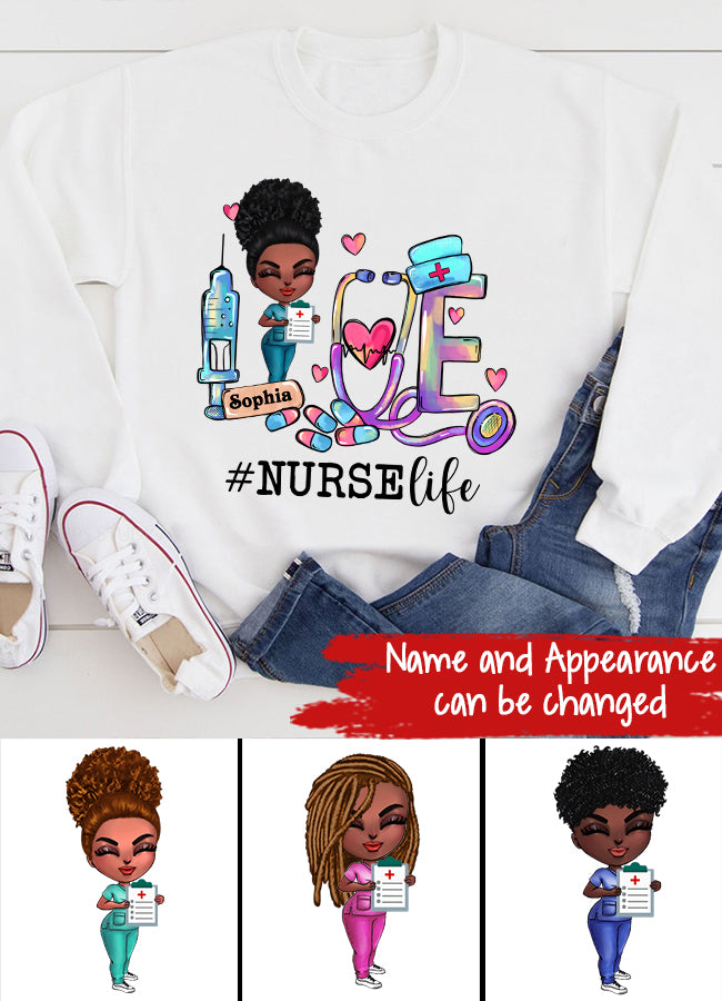 Nurse Nutrition Facts - Personalized Shirt - Gift For Doctor &amp; Nurse