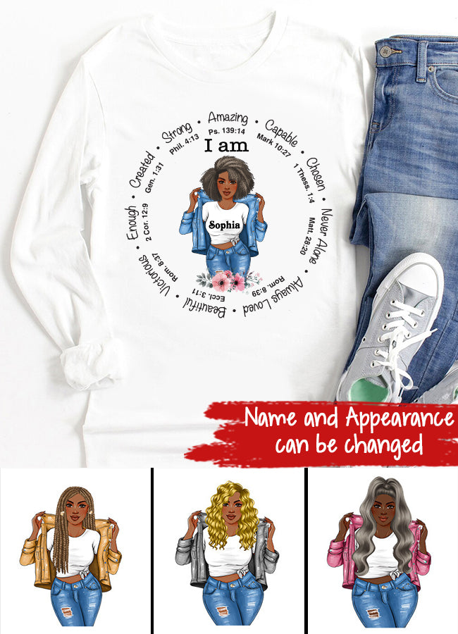 I am Inspiration Shirt, Bible Verse Shirt, Inspirational Shirt