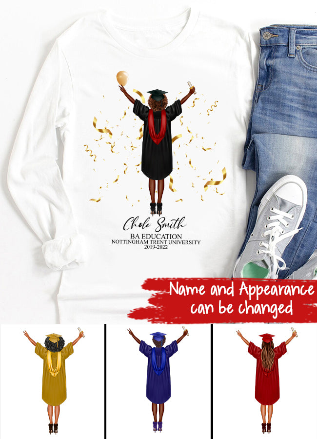 Graduation Gift,Personalised Print,Congratulations,Class of 2022 Grad Gift for daughter,granddaughter,Best Friends, Acrylic Plaque and Stand