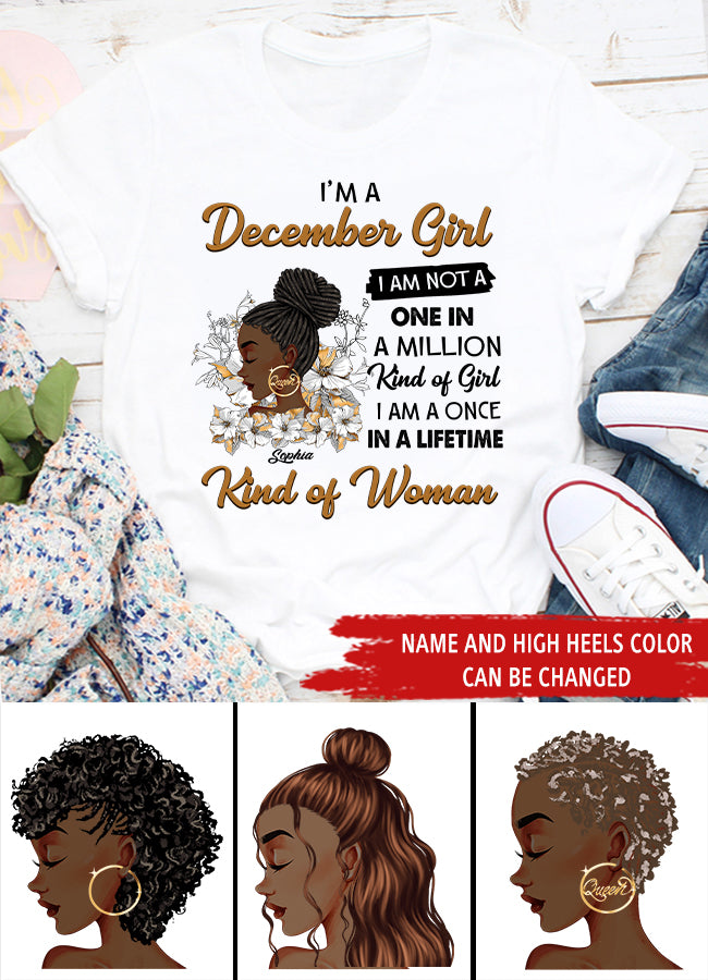 December Birthday Shirt, Custom Birthday Shirt, Queens Are Born In December, December Birthday Shirts For Woman, December Birthday Gifts