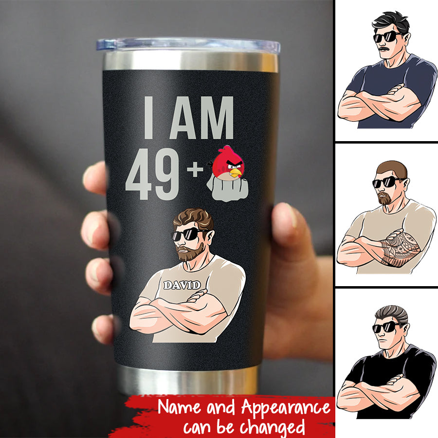 Personalized Tumbler, 50th Birthday Tumbler, Personalized 50th Birthday Gifts, 50th Gift Ideas For Him