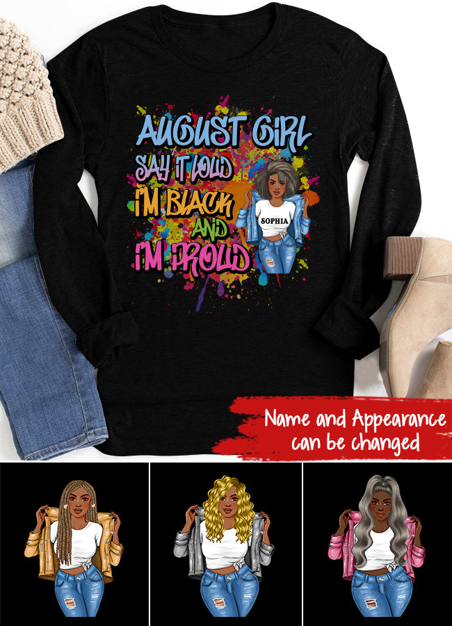 August Birthday Shirt, Custom Birthday Shirt, Queens are Born In August, August Birthday Shirts For Woman, August Birthday Gifts