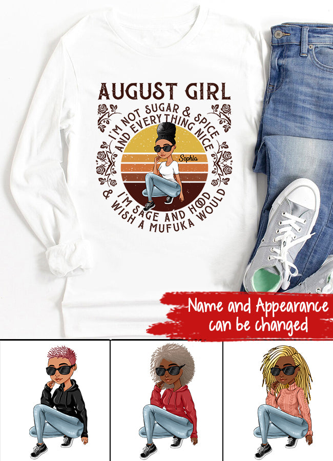 August Birthday Shirt, Custom Birthday Shirt, Queens Born In August, August Birthday Shirts For Woman, August Birthday Gifts