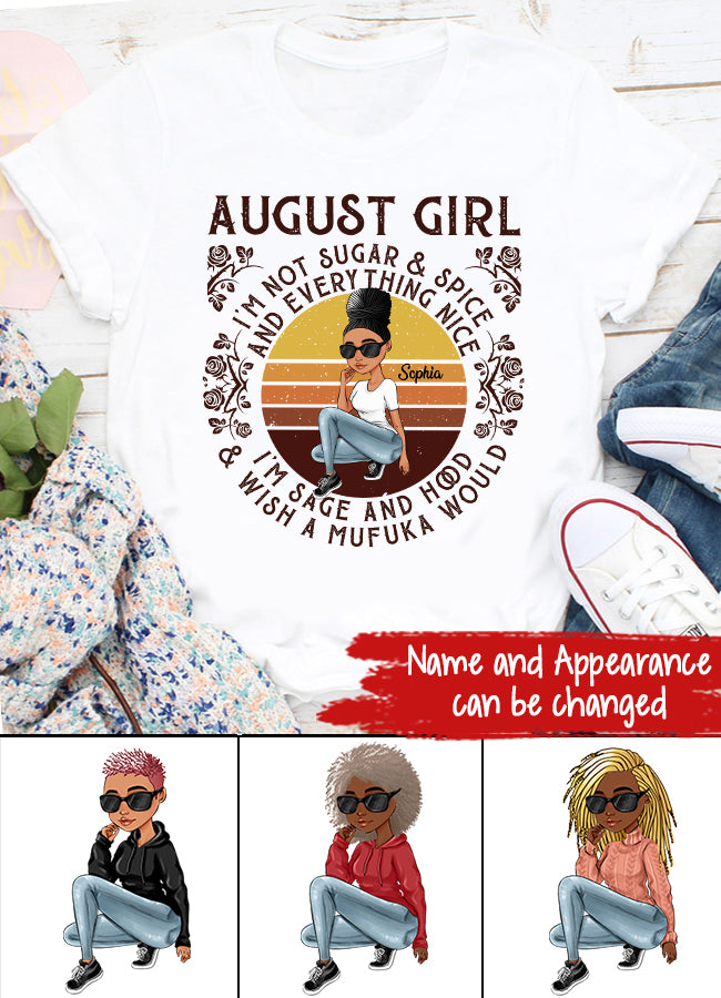 August Birthday Shirt, Custom Birthday Shirt, Queens Born In August, August Birthday Shirts For Woman, August Birthday Gifts