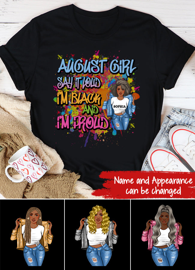 August Birthday Shirt, Custom Birthday Shirt, Queens are Born In August, August Birthday Shirts For Woman, August Birthday Gifts
