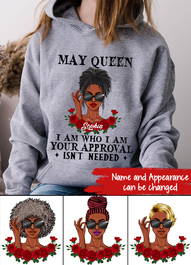 May Birthday Shirt, Custom Birthday Shirt, Queens Born In May, May Birthday Gifts, May shirts for Woman