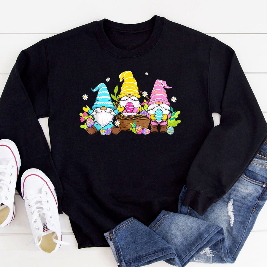 Easter Shirt Gnome Easter T-Shirt Funny Easter Gift For Girls and Women