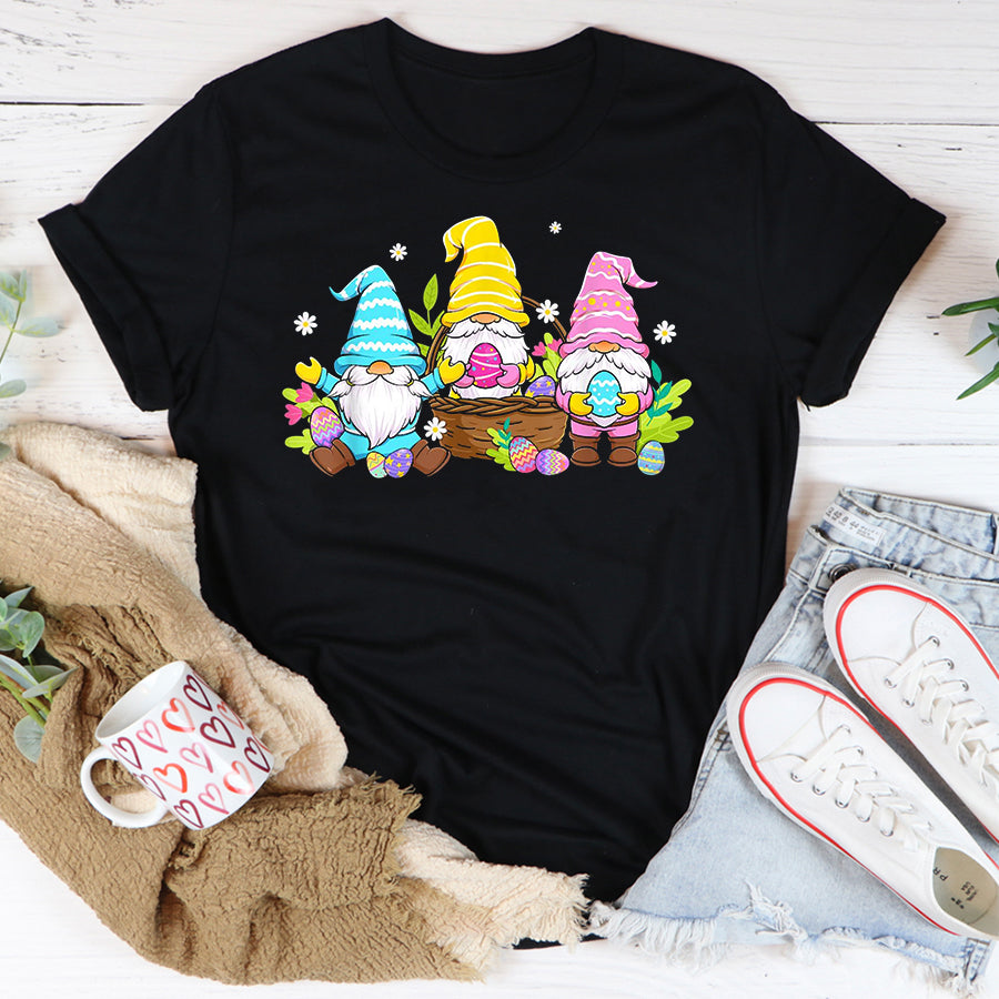 Easter Shirt Gnome Easter T-Shirt Funny Easter Gift For Girls and Women