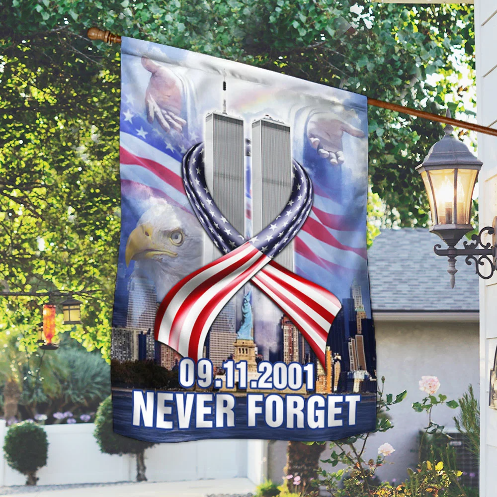 9 11 Never Forget Eagle Patriot Day 911 American Eagle Flag